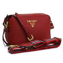 プラダ PRADA 斜め掛け ショルダーバッグ 1BH082 2BBE V NOM F0EOO ROSSO レッド系 レディース