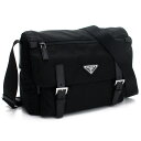 プラダ アウトレット PRADA(OUTLET) トライアングルロゴ ナイロン 斜め掛け ショルダーバッグ 1BD671-O ZOT F0002 NERO ブラック 【レディース】