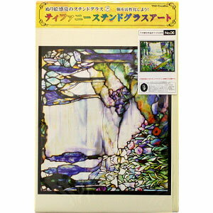 【特価　1-30】ぬり絵感覚のステンドグラスアート　FSG002F-500