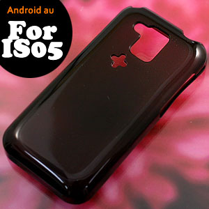 【100円セール！】◇au　IS05専用Android　TPUジャケット（ソフトカバー）ブラック　BPJIS05BK【RCPmara1207】【マラソン201207_趣味】お買いものマラソン期間限定！ 2580円以上購入で送料無料！