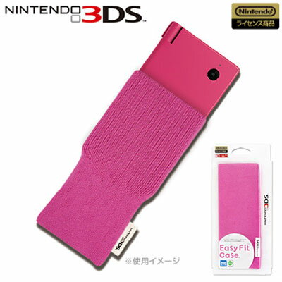 【特価　T-24】3DS/DSi/DSiLL/DS Lite/DS用本体対応Easy Fit Case(イージーフィットケース)ピンク