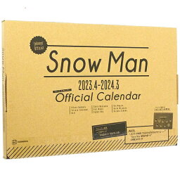 Snow Man <strong>カレンダー</strong> 2023.4→2024.3◆新品Ss【即納】【コンビニ受取/郵便局受取対応】