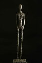 【送料無料】大型ブロンズ像 立つ男 ジャコメッテ46cm 名...