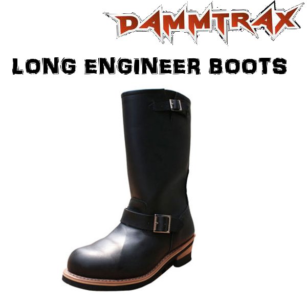 【ダムトラックス】LONG ENGINEER BOOTS ロング エンジニア ブーツ 安全性 豊富なサイズ DAMMTRAX