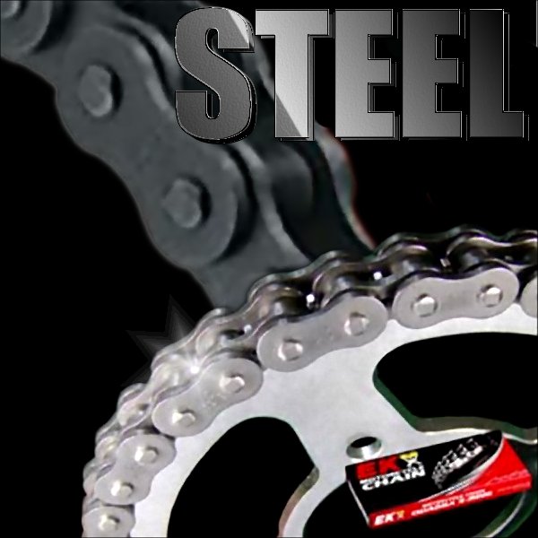 【エヌマチェーン】530サイズ強化チェーン 120リンク SPJ スチール 530SR-120L EKチェーン CHAINS