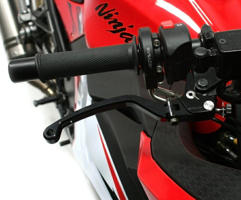 RS2 ビレットブレーキレバー スタンダードサイズ/ブラック ACTIVE（アクティブ） …...:bike-mainte:10595253