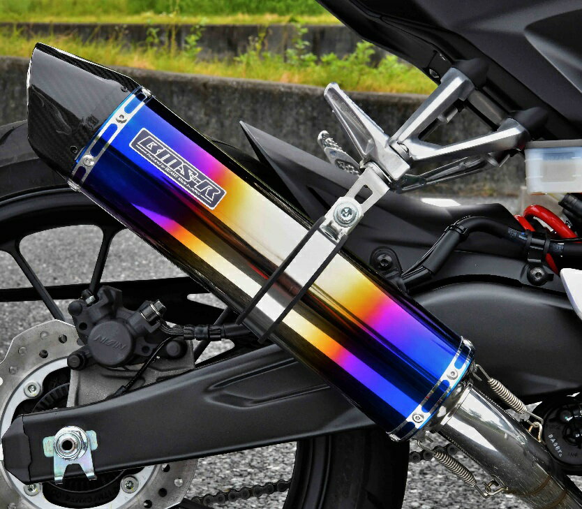 CB125R（2BJ-JC79） CROSS-EVO フルエキゾーストマフラー ヒートチタンサイレンサー 政府認証 BMS-R（ビームス）