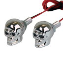 ナンバーボルト LED SKULL GOODS(モーターガレ...