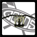 SR400/SR500(88〜00年) オールドバーロー ブラック AMAL364ホルダー&ワイヤーセット GOODS(モーターガレージグッズ)