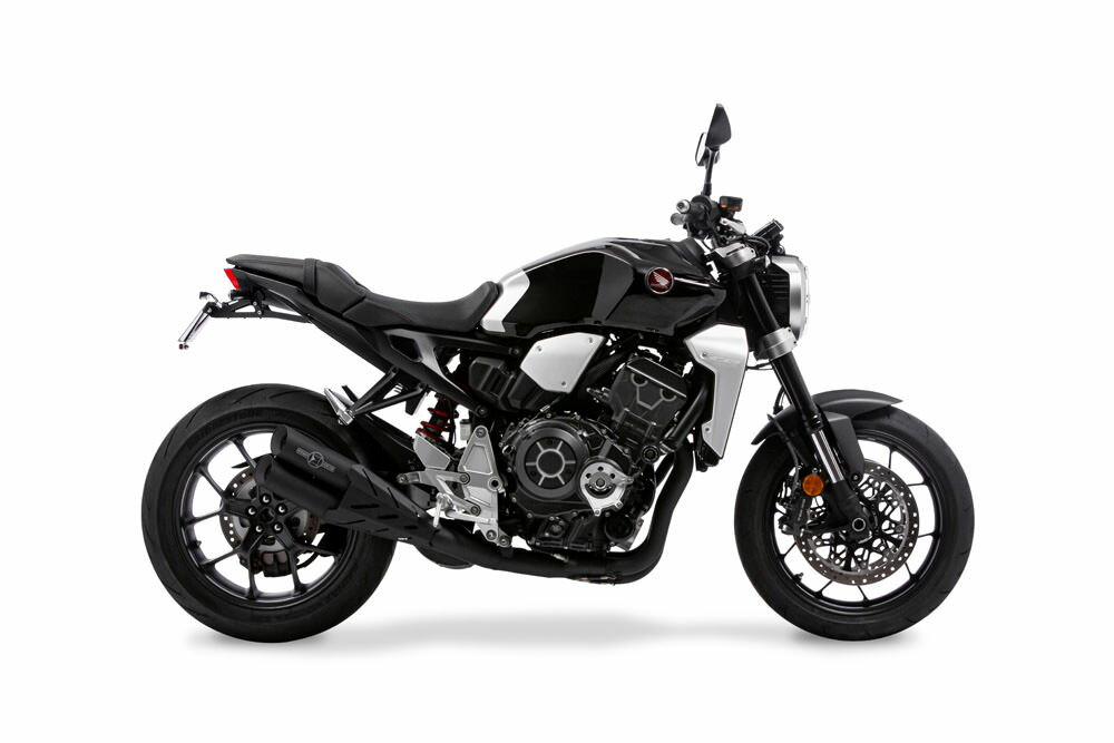 CB1000R（18〜20年） CROSS SHORT フルエキゾーストマフラー ツインブラック 車検対応/政府認証 MORIWAKI（モリワキ）