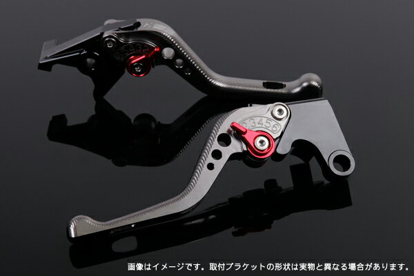 PCX150 ショートアジャストレバーセット 3D レバー：チタン SSK SPEEDRA（スピードラ）