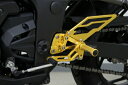 Ninja250R(ニンジャ)08〜12年 バックステップ ゴールド(単色) TRICK STAR(トリックスター)