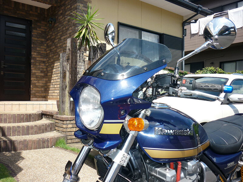 ゼファー750（ZEPHYR） 汎用ビキニカウル DS-01 タイプエアロ クリアスクリー…...:bike-mainte:10568822