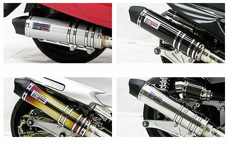 マジェスティ125（MAJESTY） ビートイットマフラー シルバーカーボン仕様 ウイルズウィン（WirusWin）