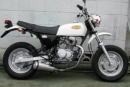 WirusWin(ウイルズウィン) HONDA(ホンダ) APE100(エイプ100) HC07 スーパートラップ ダウンマフラー