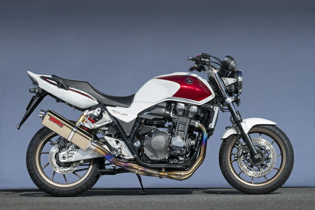 CB1300SF TI4-2-1 DOWN TYPE-S ゴールド YAMAMOTO RACING（ヤマモトレーシング）