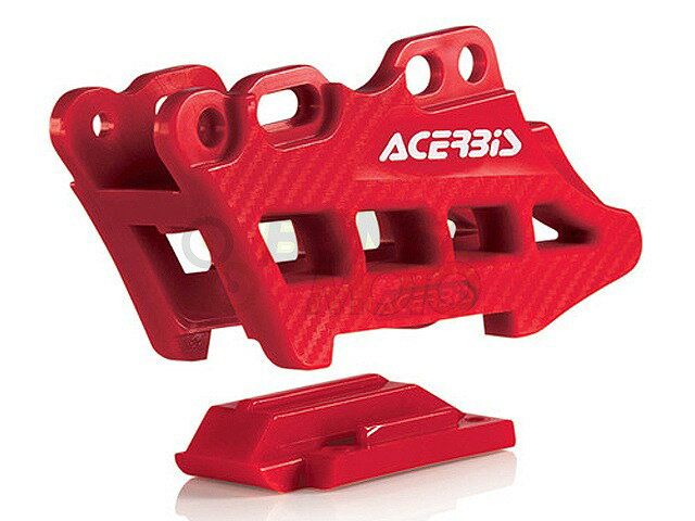 ACERBIS アチェルビス 0017949 チェーンガイドブロック2.0 レッド HONDA CRF250R/RX/X CRF450R/RX/X