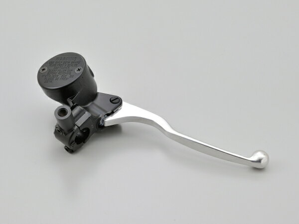 アクロス250 ニッシン レトロブレーキマスターシリンダー 丸型一体式1/2インチ ブラック/バフクリア デイトナ 74755 アクロス250 (年式90-97、型式GJ75A) NISSIN