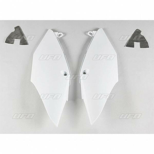 UFO UF-4684-041 サイドパネル ホワイト CRF250R/RX '18-21 CRF450R/RX '17-20 ダートフリーク