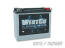 WESTCO ウエストコ 9800-4030 WCP20L バッテリー 97以降XL/ダイナ/ソフテイル 65989-97C ガッツ クローム 9800-4030