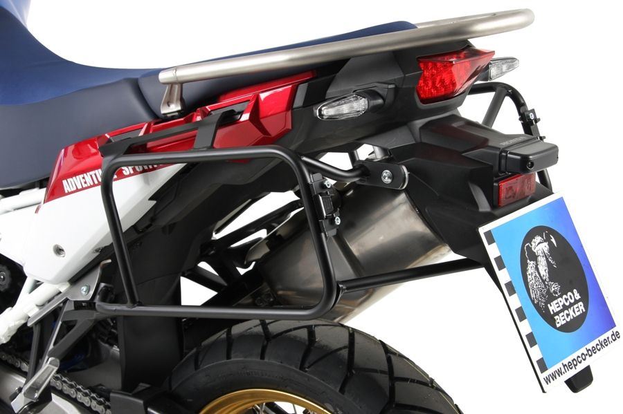 ヘプコ&ベッカー 6539510-00-01 サイドキャリア エンデューロ ブラック CRF1000L アフリカツイン サイドケース取付 ケースホルダー HEPCO&BECKER
