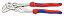 KNIPEX クニペックス 8605-250 プライヤーレンチ 能力(ナット)(mm):46 能力(ナット)():1.3/4 寸法B1(mm):8.0 寸法B2(mm):8.0 寸法B3(mm):14.0 全長(mm):250 調節段数:17 質量(g):571