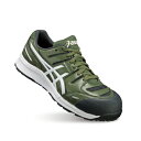 【アシックス】asics ウィンジョブ CP103 チャイブグリーン×ホワイト 26cm【紐靴】【安全靴】【スニーカー】【作業靴】【JSAA規格】