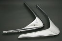 ホンダ フュージョン【MF02】メッキサイドバイザー左右セット バイクパーツセンター