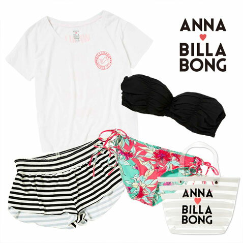 BILLABONGWOMENS(ビラボン)レディース【ANNA&#9829;BILLABONG】ビキニ４点セット