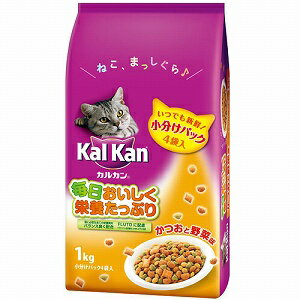 愛猫が大好きなカツオをたっぷり使用カルカンドライ　かつおと野菜味　1kg　KD1お取り寄せ商品となる為、お届けまでに1週間〜10日程度掛ります。キャンセル・変更不可