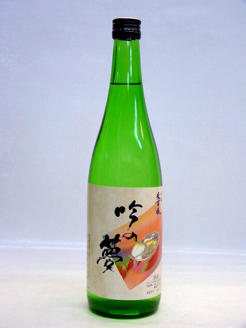 10P04Nov09　栃倉酒造(株)　米百俵【吟の夢】吟醸酒　720ml　淡麗辛口　ぬる燗、熱燗にも　日本酒 信越地方 新潟県