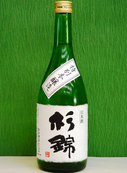 杉錦　特別本醸造　720ml　冷酒でキリリ、スカッと飲んで下さい。