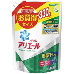 P&G <strong>アリエール</strong> リビングドライ <strong>イオンパワージェル</strong> 詰替 特大サイズ 期間限定 増量タイプ 1050g