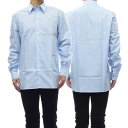 GIVENCHY ジバンシー メンズポプリンシャツ BM607Q1Y5G ブルー