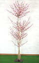 モモツリー 210cm (造花 桃 ピンク 人工観葉植物 インテリア おしゃれ 室内 大型 春 飾り フェイクグリーン 作り物 樹木)