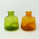 GLASS フラワーベース シック S 【一輪挿し/球根/花...