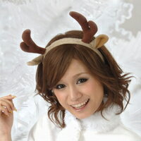 【即納】【在庫限り】【クリスマス】トナカイカチューシャ