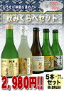  日本酒 純米吟醸・純米大吟醸 飲み比べセット [珠玉の300ml×5本+特製グラス付] TN-5