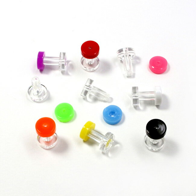 アクリル クリアとカラーのコンビ フレッシュトン