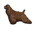 ブリード刺繍ワッペン/アメリカンコッカー