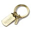 NINE RULAZ LINE(ナインルーラーズ) Logo Key Holder キーホルダー ゴールド NRHS16-012
