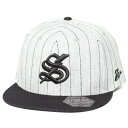 7UNION 7ユニオン 7s Thunder 6Panel Snapback Cap スナップバック キャップ ユニセックス 帽子 IFVW-131 ヘザーグレー×ブラック