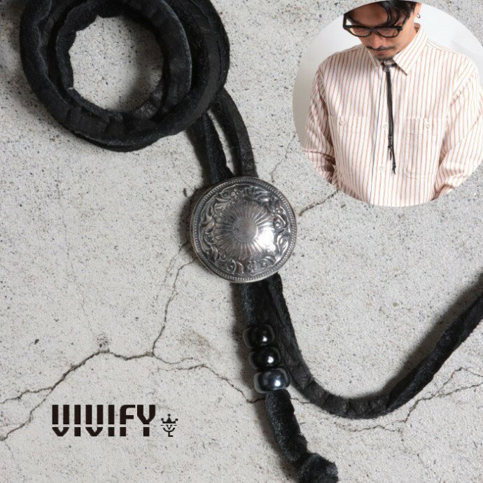 【VIVIFY 正規店】VIVIFY ビビファイ ループタイ ネックレス Phoenix 50 Sen Coin Loop Tie