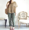 【新作♪】SOIL(ソイル) SILK FOWER PRINT SHOULDER TUCK S/SL PULL-OVER・NSL0931