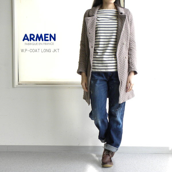 ■【10002366】ARMEN(アーメン) W.P-COAT LONG JKT・NAM0452【レディース】//