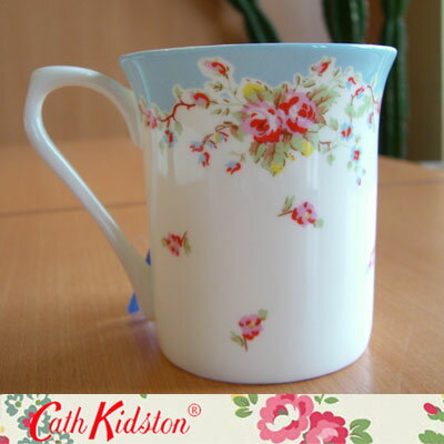 　プレゼントにも最適♪イギリスの人気雑貨ブランド！Cath Kidston(キャス・キッドソン)CK SPRING BLUE MUG ROYALE・769-657