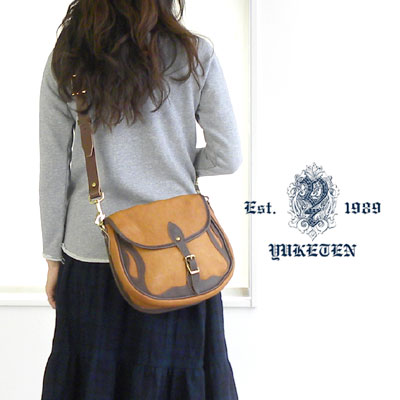 ʥݥȺ14ܡ105 10:00  106 23:59̵ۡYUKETEN(楱ƥ) Leather Shell bagSmallUB01301