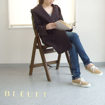 【50%OFF】【10006655】BLEUET(ブルエ) フリースローブ ・STE-0001【50PR】【C2】