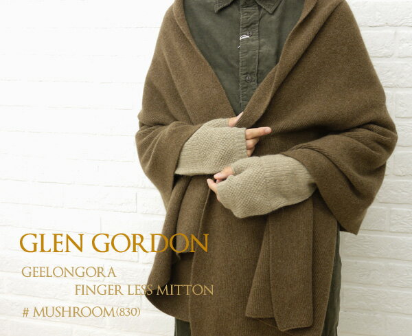 ■【10008112】GLEN GORDON(グレンゴードン) ウール ミトン・NGG0854-0341102【m】【レディース】//