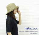 HAT attack(ハットアタック) WASHED COTTON CRUSHER HAT・EPC515-0661201HAT attack(ハットアタック) WASHED COTTON CRUSHER HAT・EPC515